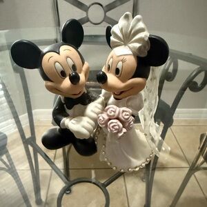 Mickey and Minnie Wedding Cake Topper